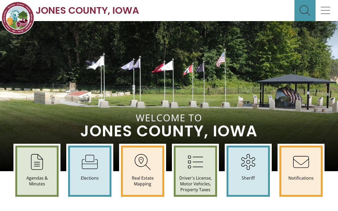 Jones County criminal records government office hub